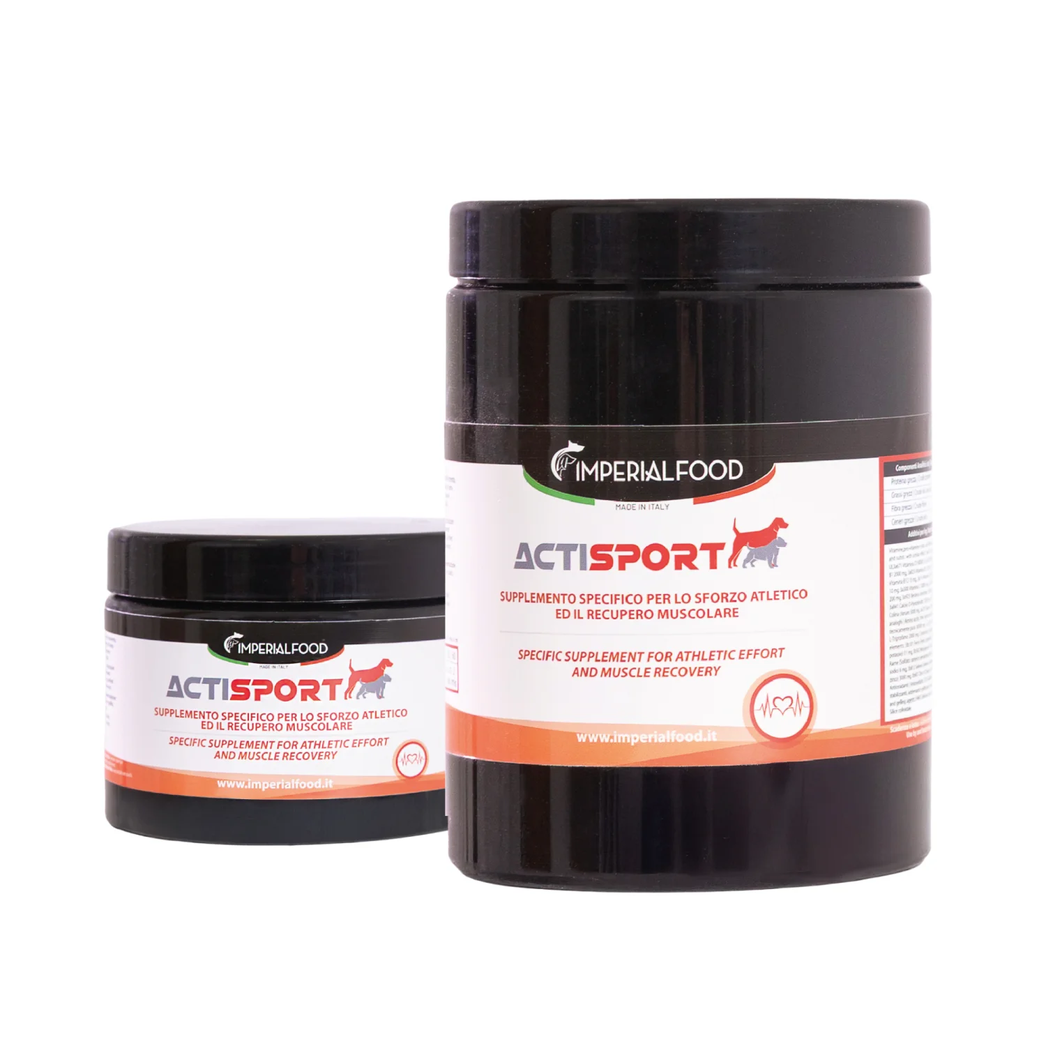 ActiSport - Ondersteuning voor spieren en herstel bij actieve honden
