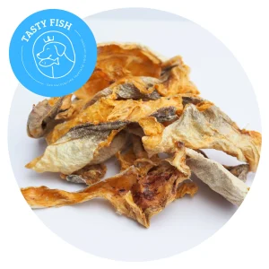 TastyFish SeaBites - Kabeljauwhuid | 100 gram
